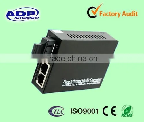 10/100M 1 Fiber Ports + 4 Rj45 Ports Fiber Optical Media Conveter photo-2