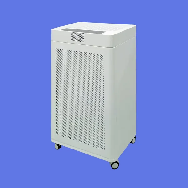 Double Hepa High Efficiency Purification System Anion Air Purifier Portable Air Purifier With Wheels