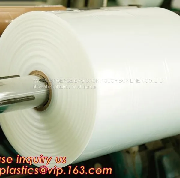POF Shrink Film For Wrapping Food Products With Fully New Plastic Film LLDPE Wrap, Lay Flat Tubing,Produce Roll, Tube photo-3
