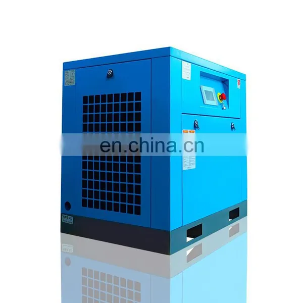 Hot Selling Portable Industrial 7.5kW 11kw 15kw 10HP 15hp 20hp 8bar Screw Air Compressor photo-3