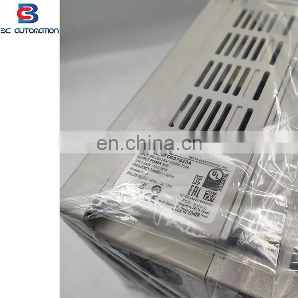 Hot Sale Original Delta Automation AC Drive VFD Frequency Inverter VFD370B23A VFD015B23A VFD300B23A photo-3