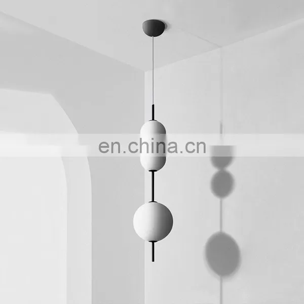 Nordic Creative Gourd Shape LED Pendant Light For Cafe Bar Kitchen Bedroom Living Room Decorative Indoor Chandelier photo-5