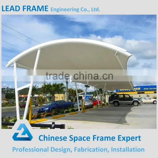 Hot Sale Steel Structure Design for Car Parking Canopy photo-3