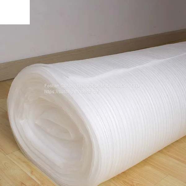 Reinforced Composite Wood Floor With Film Moisture-proof Cotton SPC Locking Floor Moisture-proof Film Protection Mulch Waterproof Pearl-cotton Floor Mat photo-5