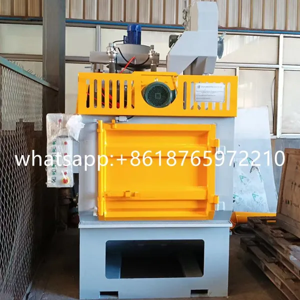 Crawler Belt Shot Blasting Machine for Nuts and Bolts photo-2