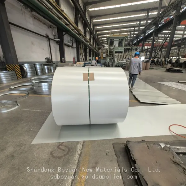 Color-coated Galvalume Steel Coils for Building Roofs, With Heat Insulation and Thermal Preservation Functions. photo-2