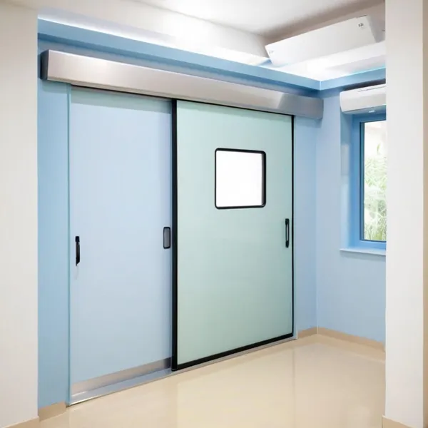 MBS-YT06 High Quality Hermetic Clean Room Automatic Sliding Door Airtight Clean Door for Hospital photo-3