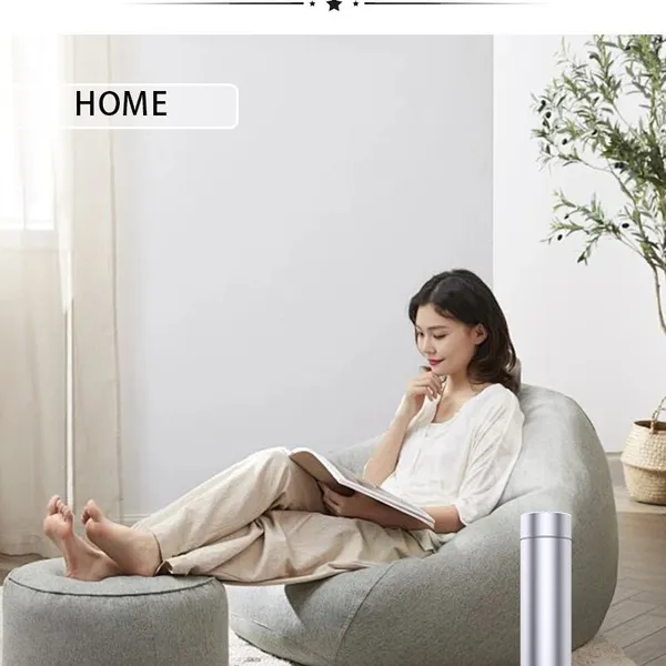 Unique Products Air Purifier Tower Full Aluminum Waterless Aromatic Essential Oil Nebulizing Scent Diffuser photo-5