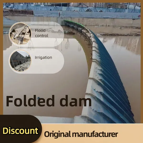 High-Strength Rubber Airbag Pneumatic Shield Dam - 8m Span 2m Height Solution for Irrigation System photo-1