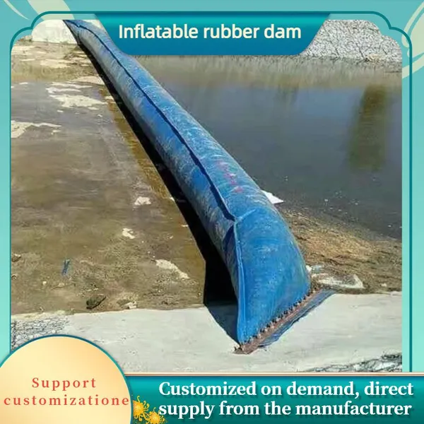Automatic Inflation/Deflation Rubber Dam Custom High-Profile Rubber Dam for Flood Control Project photo-4