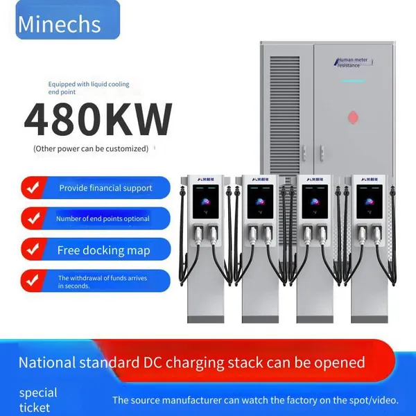 Minaichi 480kw New Energy Electric Vehicle dc Charging Pile, Flexible Charging Station