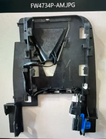12V Silver Paste-Printed Heating Wire Connecting Terminal Bracket for Car Windshield Defogging photo-2
