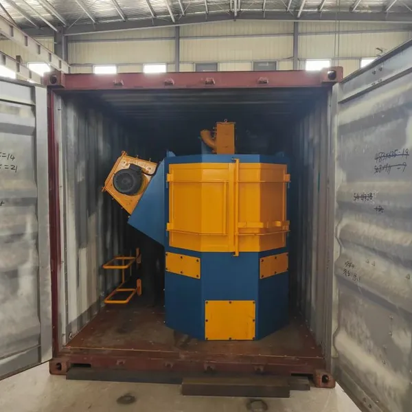 Rotary Shot Blasting Machine Equipment for Casting, Forging,heat Treatment to Clean Flat, Thin-walled, Collision Prone Parts With Adhesion
