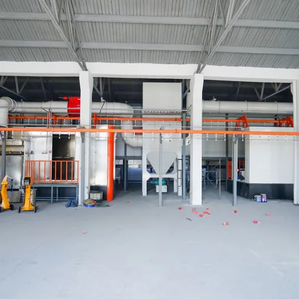Customizable Cyclone PP Panel Powder Spray Booth with Adjustable Airflow Control
