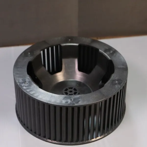 Custom Plastic Injection Mold for AC Fan Wheel, PA6+GF30 Material, S136 Steel, 300K Cycles