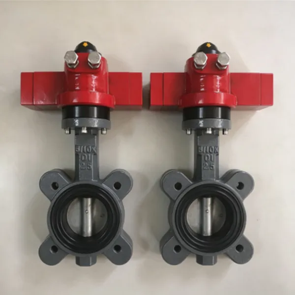 Marine Remote Control Hydraulic Butterfly Valve GB/T3036-94 Semi Lug Soft Seal Zero Leakage photo-3