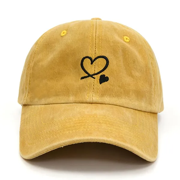 Ripped Washed Cotton Caps for Men Women Distressed Vintage Baseball Hats photo-4