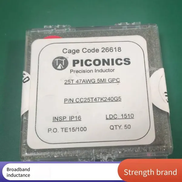 Ultra 65ghz Surface-mounted Broadband Tapered Inductor With Inductance up to 8uh, Small Size and Low Insertion Loss Across the Entire Frequency Range, Piconics
