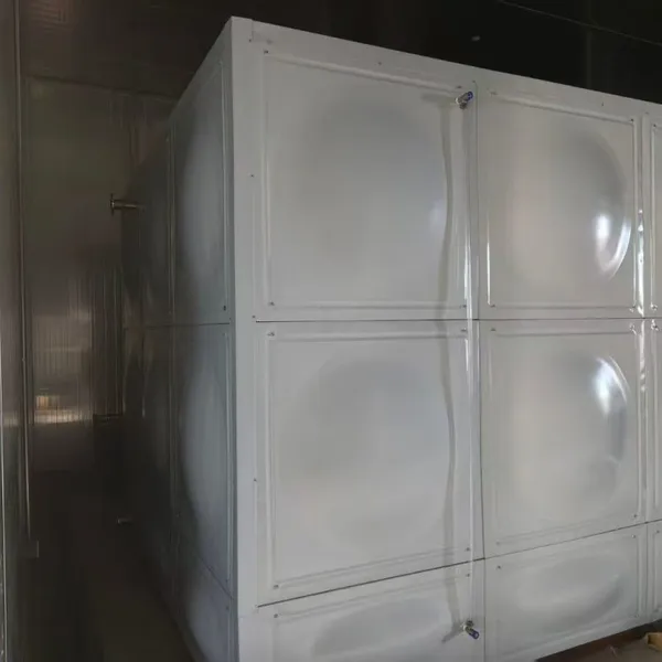 New Design Porcelain Enamel Steel Sectional Water Tank for Solar Water Heating Storage