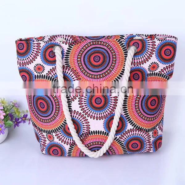 Tote Shoulder Purse Bag Flower Print Scottie Totes Handbag Designer Shopping Bags photo-3