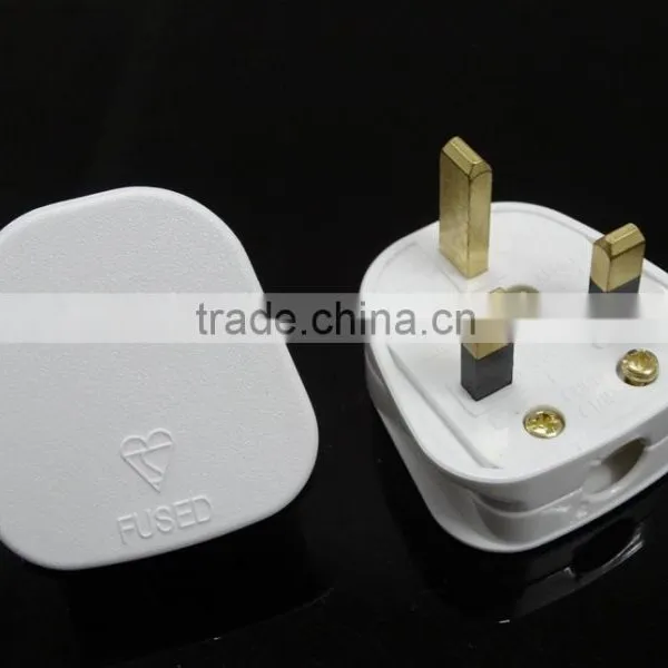 BSI Listed Fused UK AC Power Detachable Rewireable Power Cord Plug photo-2