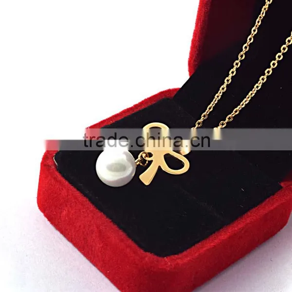 Wholesale Ballerina Necklace Latest Design Saudi Gold Jewelry Necklace photo-3