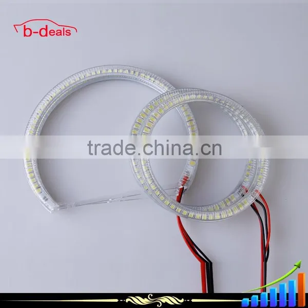 B-deals Two Choices SMD Plastic Cover Angel Eyes Led Rings for Mitsubishi LANCER X photo-4