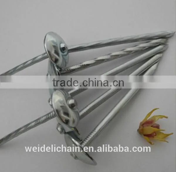 Twisted Shank Umbrella Roofing Nails photo-2