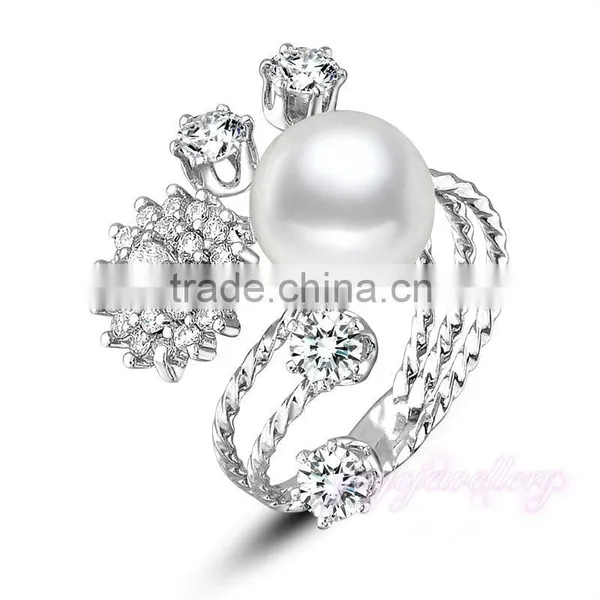 Hi Quality China Factory Direct Wholesale Jewelry Model Pearl Ring