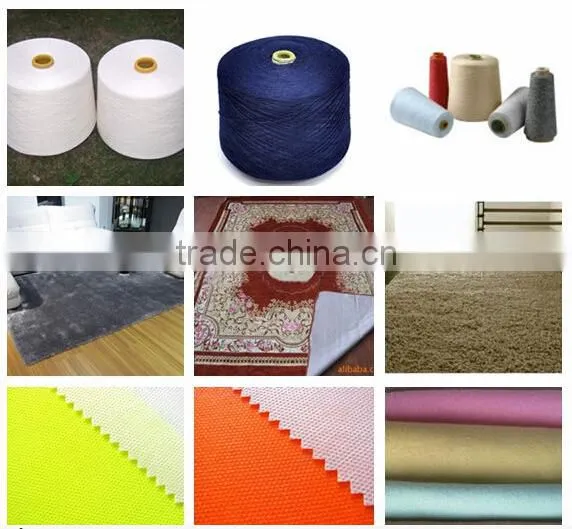 1.4D 32MM Soild Raw White Simi-virgin Polyester Staple Fiber (PSF) photo-5
