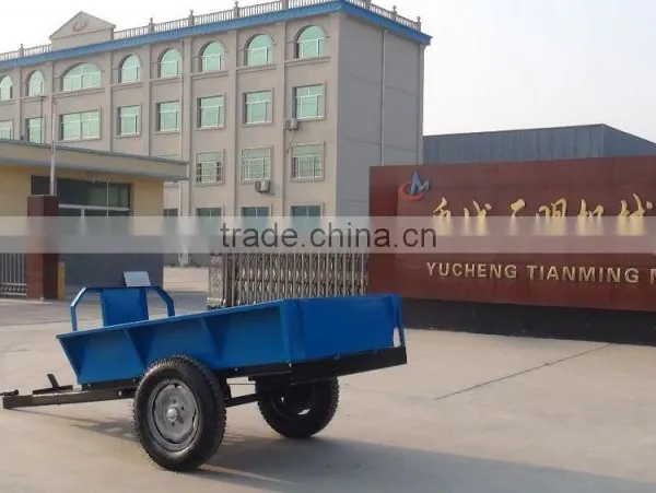 Mini Walking Tractor Trailer, Walking Tipping Back Trailer photo-3