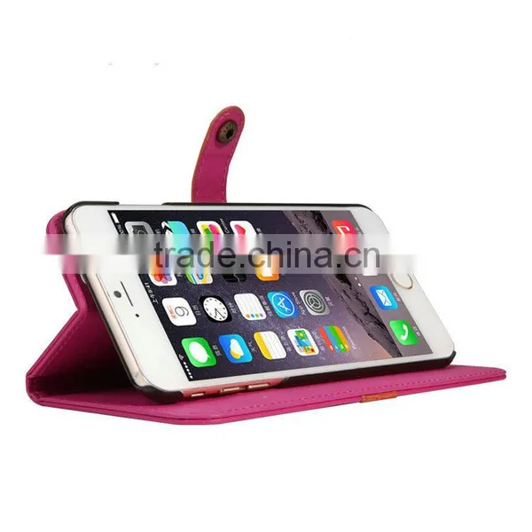 2015 New Arrival Hot Selling Factory Cheap Price New Phone Case for Iphone6, for Iphone 6 Leather Case photo-4
