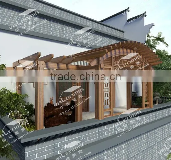 Aluminum Frame With Polycarbonate Roof Canopy photo-3