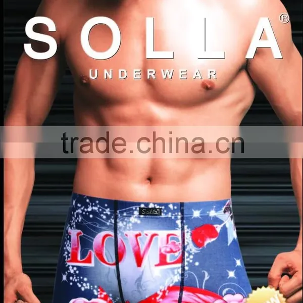 Compression Fitty Basic Mens Underwear Boxers;wholesale Men Penis Boxer Briefs photo-3