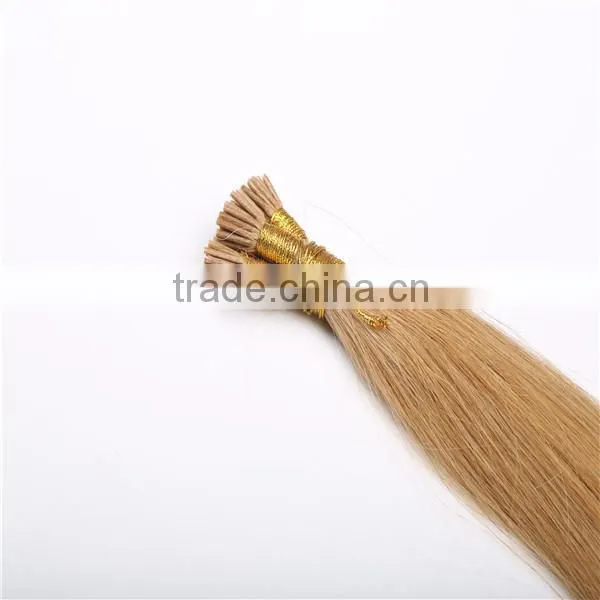 Wholesale Product Keratin Tipped I Tip Hair Extension Brazilian 20inch Pre-Bonded Hair Extensions photo-6
