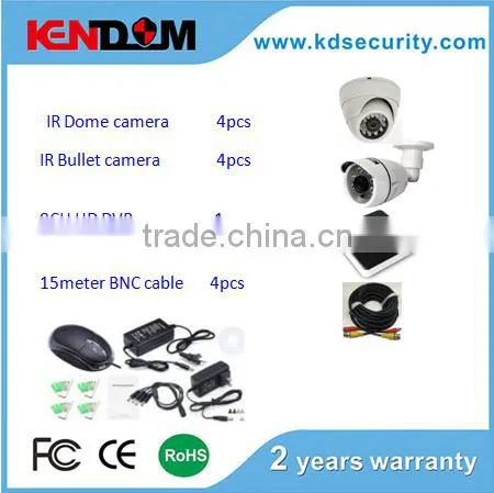 Hot Sale Cheap DVR Kit 8pcs 1pc 8CH CCTV System Cctv Camera Kit for Home Security System Quality Choice photo-2