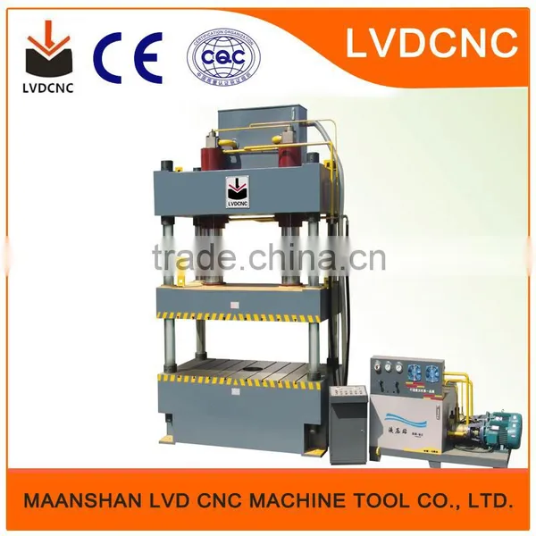 YQ32-315 Ton 4 Column Hydraulic Press, LVD-CNC Brand Hot Sale Stainless Steel Hydraulic Cold Press Quality Choice photo-5