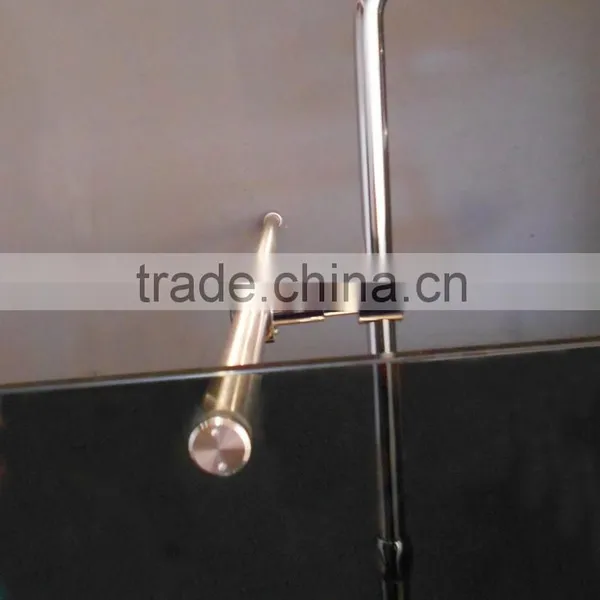 Walk-in 8/10mm Stainless Steel Glass Shower Compartment KD8006 photo-6