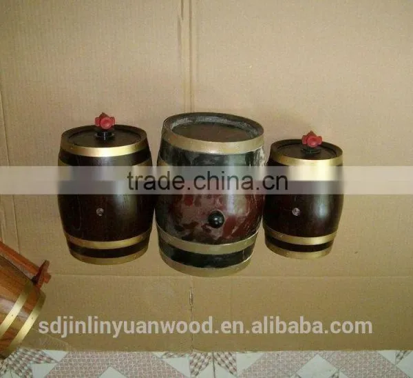 Factory Direct Sale Printing Logo Wooden Wine Barrel,welcome to Order photo-6