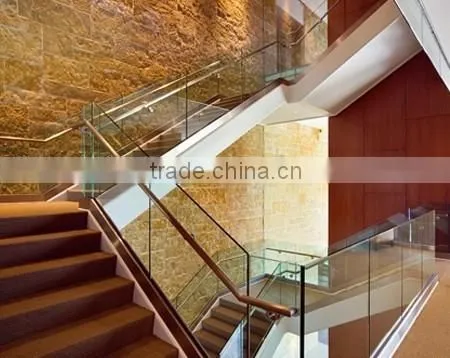 Threaded Glass Standoff/ Rubber Standoff Pins for Indoor Stair Glass Railing Designs photo-3
