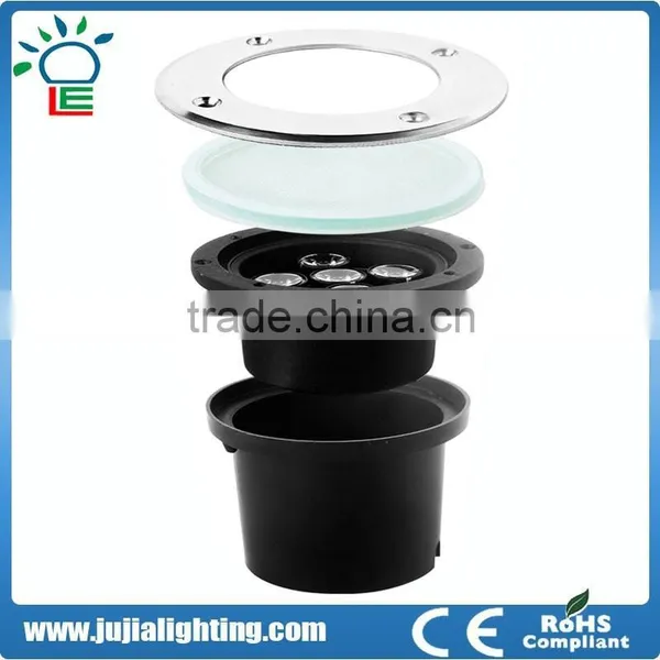 12W 12x1W RGB High-Power Round Led Underground Light DC 24V photo-4