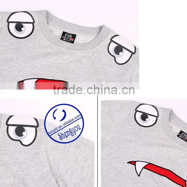 Custom Wholesale Best Quality Mens Printing Pullover Sweatshirts photo-4