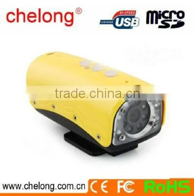 Factory Price 120 Degree Wide-angle Waterproof 20M Battery Powered Dvr