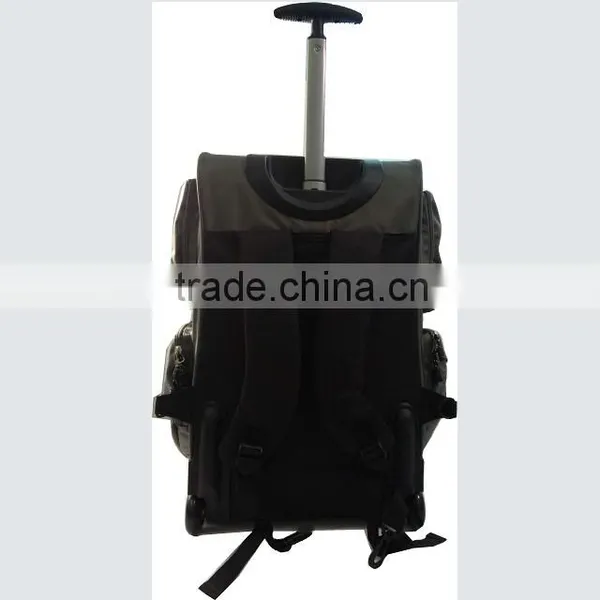 Hot Stylish Magical Foldable Rolling Duffel Bag With Trolley for Business Man photo-5