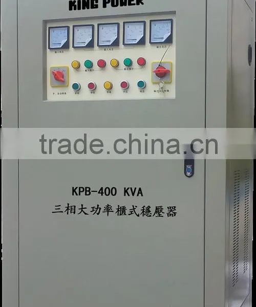 Three Phase Compensation Voltage Stabilizer 100KVA