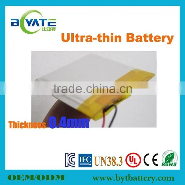 Hot Selling 3.7V041430 110mAh Digital Battery Pack photo-5