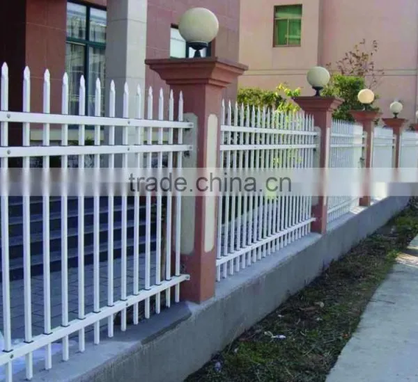 High Quality Zinc Steel Pipe Metal Fencing photo-4
