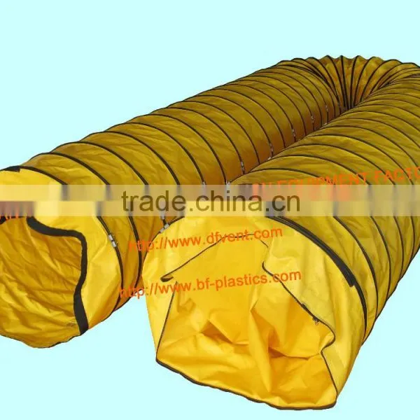 Velcro Coupling PVC Tunnel Ventilation Flexible Air Duct photo-3