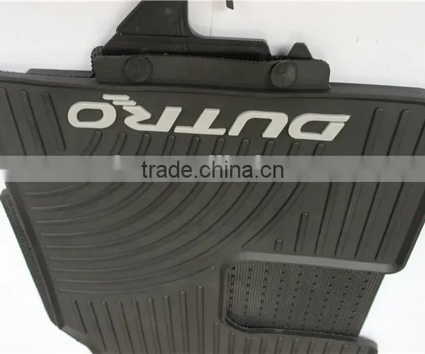Custom Branded Logo Front & Rear Rubber Car Truck Floor Mat for Hino Dutro photo-2