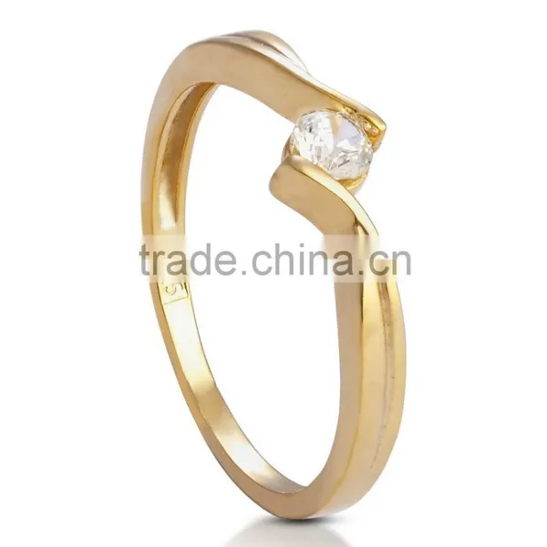 925 Silver Jewellery With Synthetic Diamond 0021